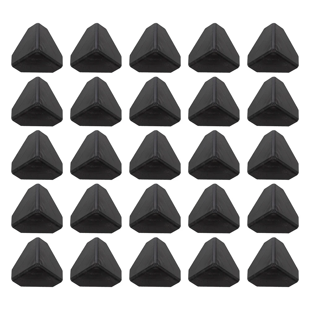 

100Pcs Plastic Corner Protectors Triangle Shape Packaging Edge Guards Carton Moving Protection Corner Protectors