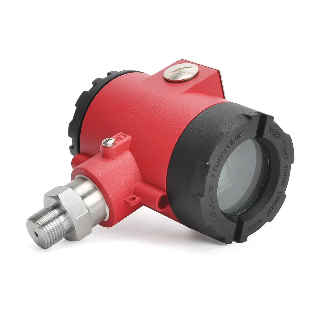 Intelligent Intrinsically Safe Explosion-Proof Hart Pressure Transmitter with LCD Display 0.5%FS Accuracy IP67 Rated