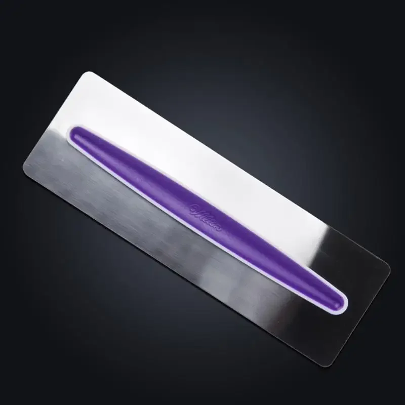 Stainless Steel Fondant Smooth Cake Shaping Smoothing Tool Smoother Cake Scraper Baking Pastry Tools Cake Decorating