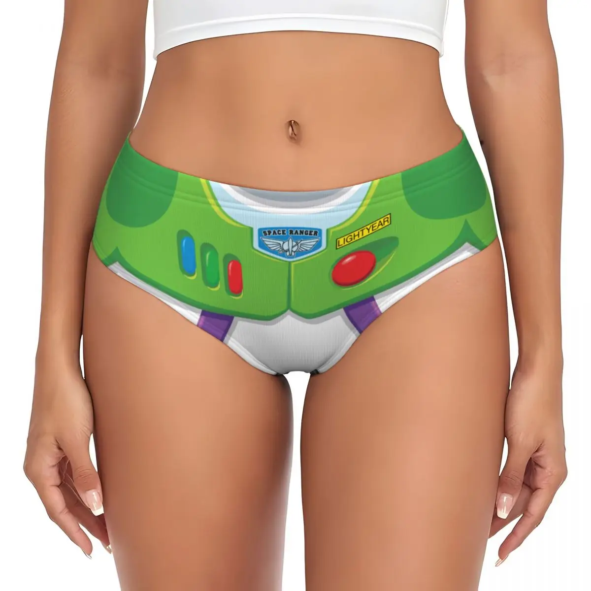 Kawaii Toy Story Women Underwear Brief Full Coverage No Show Ladies Panties