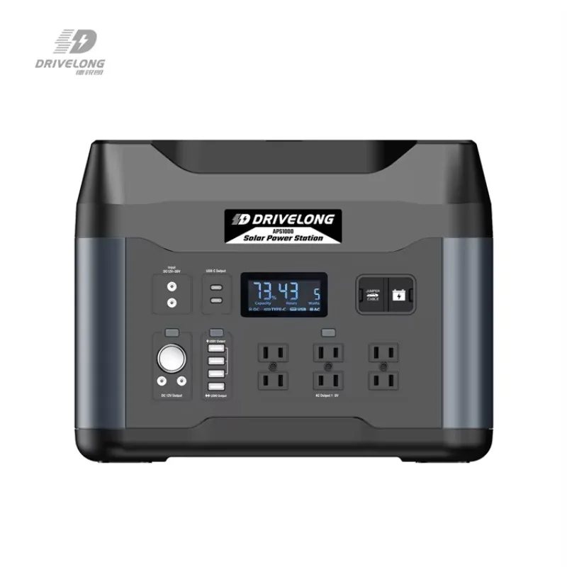 Efficient Durable Eco-Friendly Durable 1000w 1028wh Portable Power Station With Solar Panel