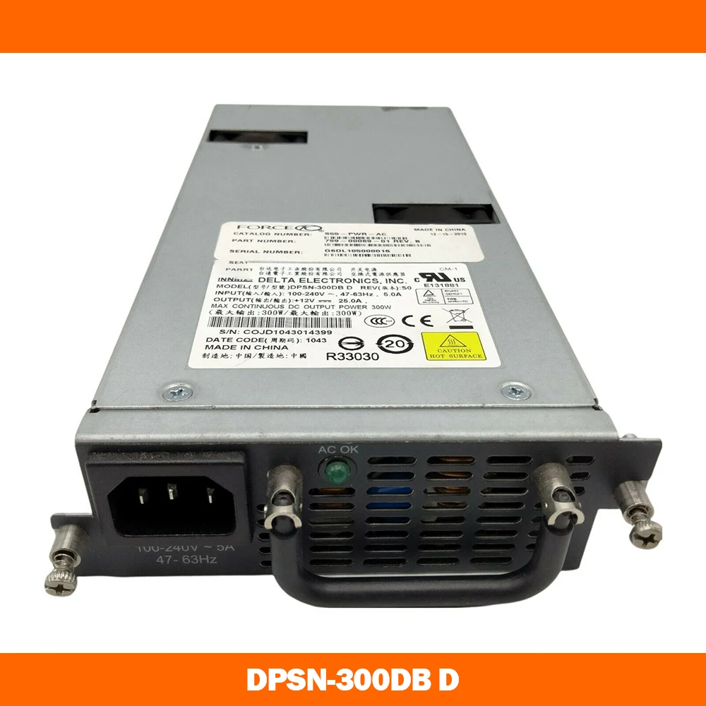 Server Power Supply For Delta DPSN-300DB D 300W Fully Tested