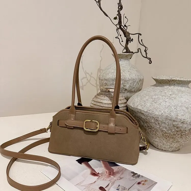 

2026 Fall New Arrival Women's Crossbody Bag French Style Luxury Large Capacity Commute Shoulder Handbag