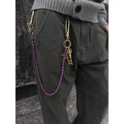 Original Skull Turquoise American Cleanfit Trouser Chain Vintage Vintage Cross Denim Chain Accessory