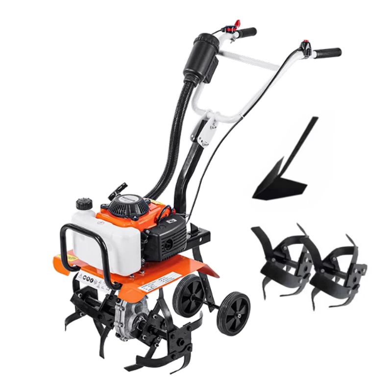 

Gasoline Tiller Farm Agriculture Rotary Tillage Machine loosening/trenching/weeding/fertilizing/turning Soil Cultivator