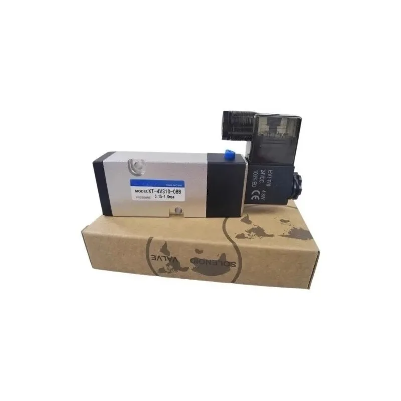 Original brand new pneumatic solenoid valve KT-4V310-08B directional valve pneumatic disc valve actuator accessory