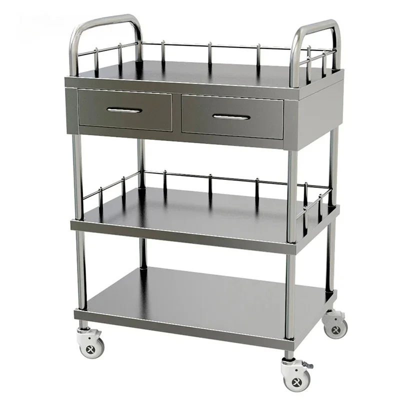 SKH006-101 Stainless Steel Hospital Iv Trolley