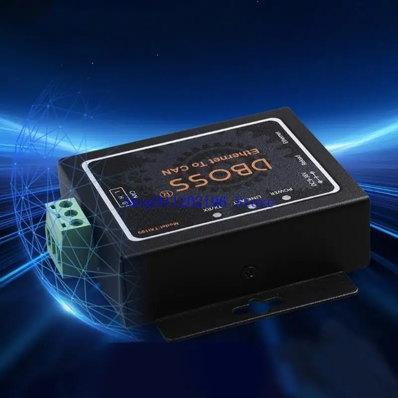 

P82A Bidirectional Converter CAN To Ethernet CAN1 CAN2 RS485 Communication