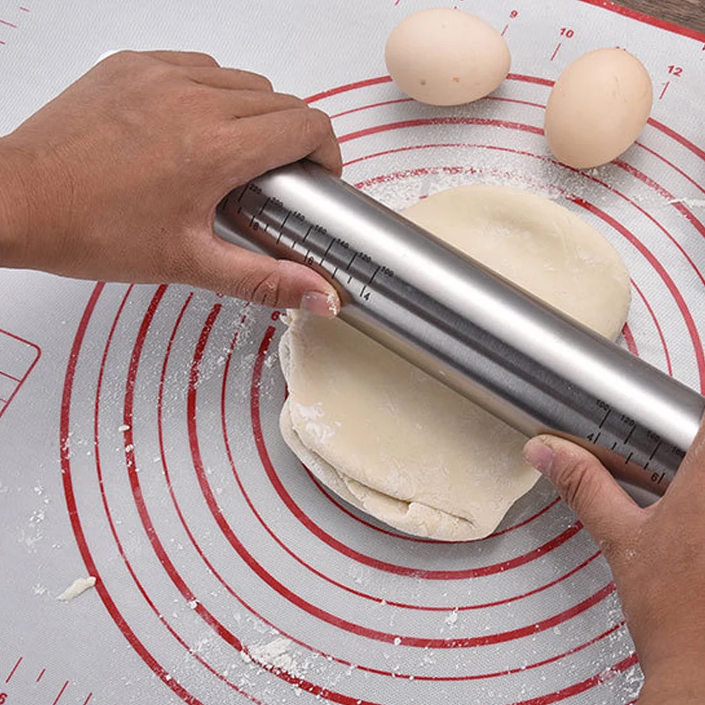 

2 шт., нескользящий коврик для замешивания теста, силиконовый инструмент для выпечки, термостойкий, легко чистится для дома, ресторана, красный, черный