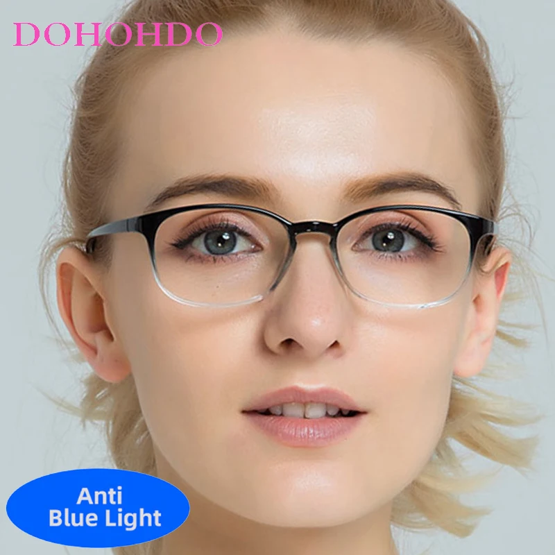 

Classic Brand Small Square Glasses Frame Women Anti Blue Light Blocking Retro Optical Eyewear Computer Anti-Blue Light Eyewear