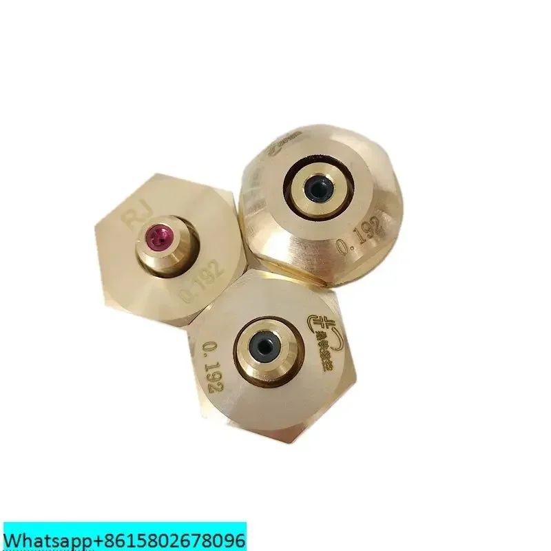 Accessori per il taglio del filo: ugello dell'acqua Ruijun Zhongxing Ruby, stampo per pellicola diamantata 0,192, ceramica bianca 0,195