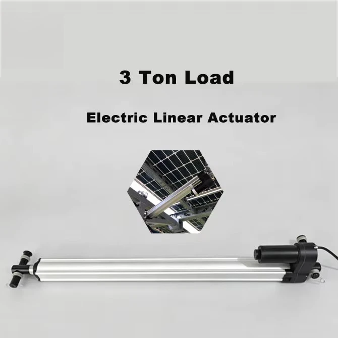 Custom  Linear Actuators 15000N 30000N for Solar Tracker 24V DC Motor Waterproof Actuator Low Speed for Single/Dual Axis