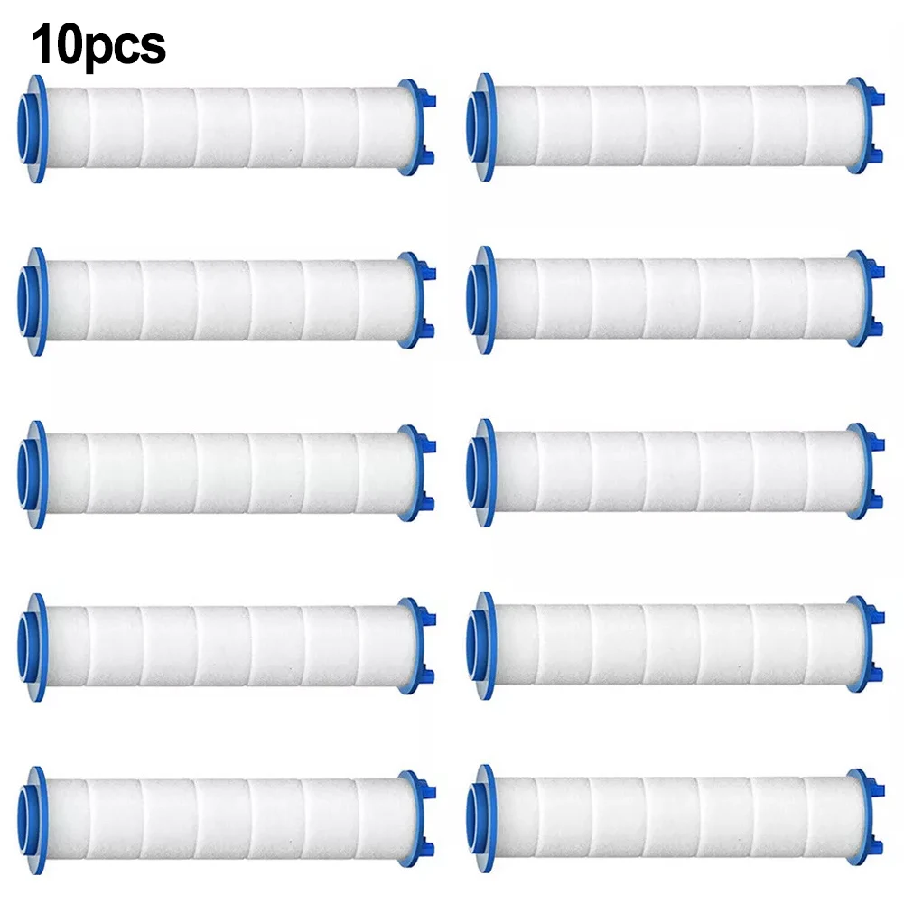 

10Pcs Replacement Shower Filter PP Cotton Filter Cartridge Water Bathroom Accessories Shower Water Filter For Hand Held Sprayer