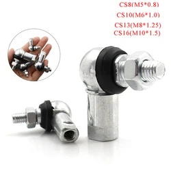 High Quality Ball Head Joint Rod End Bearing M5 M6 M8 M10 Right Angle CS8/CS10/CS13/CS16 Carbon Steel