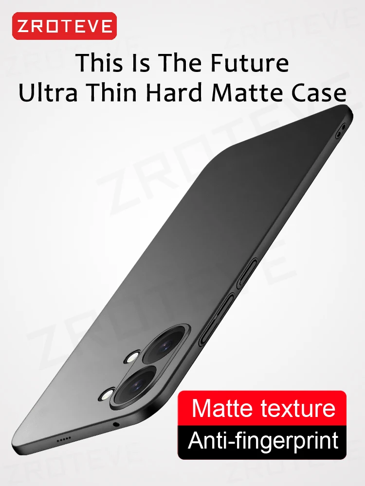 Für PocoX8 Pro Max Hülle ZROTEVE Slim Matte Hard PC Cover für Xiaomi Poco X8 X7 Pro Xiomi PocoX7 5G Global Handyhüllen