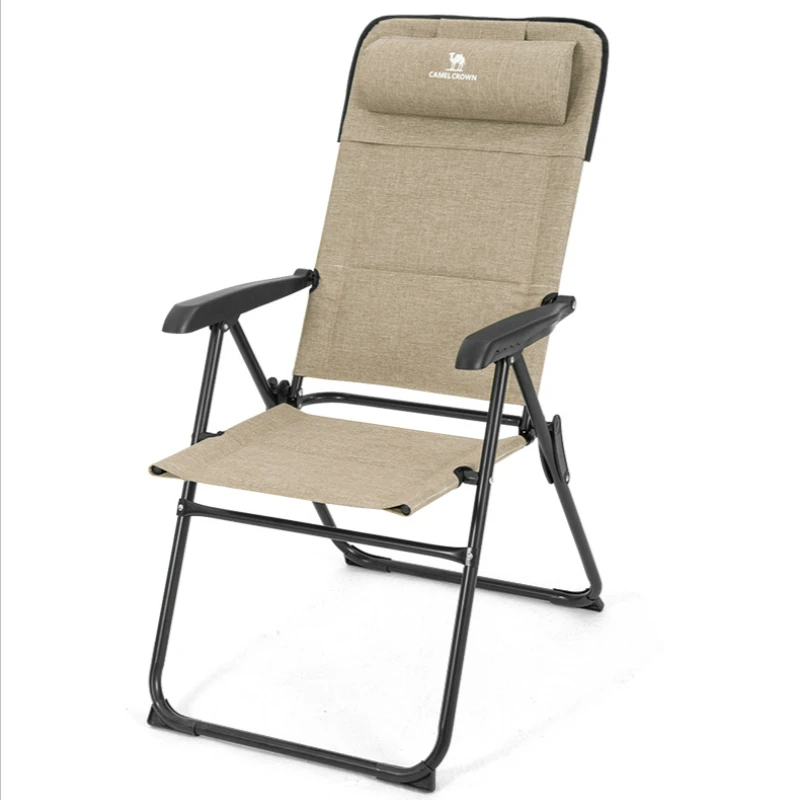 Outdoor Portable Camping Kermit Chair Camping Recliner Balcony Casual Picnic Fishing Stool Garden Party Barbecue Chair