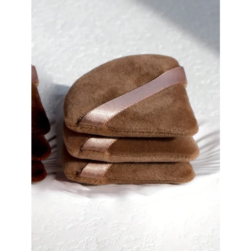 10 قطع من بودرة البيتزا المخملية الوردية المثلثة، إسفنجة مكياج صغيرة للوجه، أدوات مكياج خفيفة الوزن قابلة للغسل #6