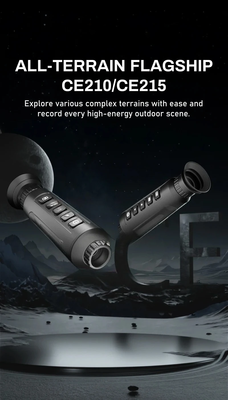 256X192 10MM Thermal Night Vision Sight for Hunting 256X192 Thermal Scope 15mm Lens Night Vision Scopes for Patrolling Viewing