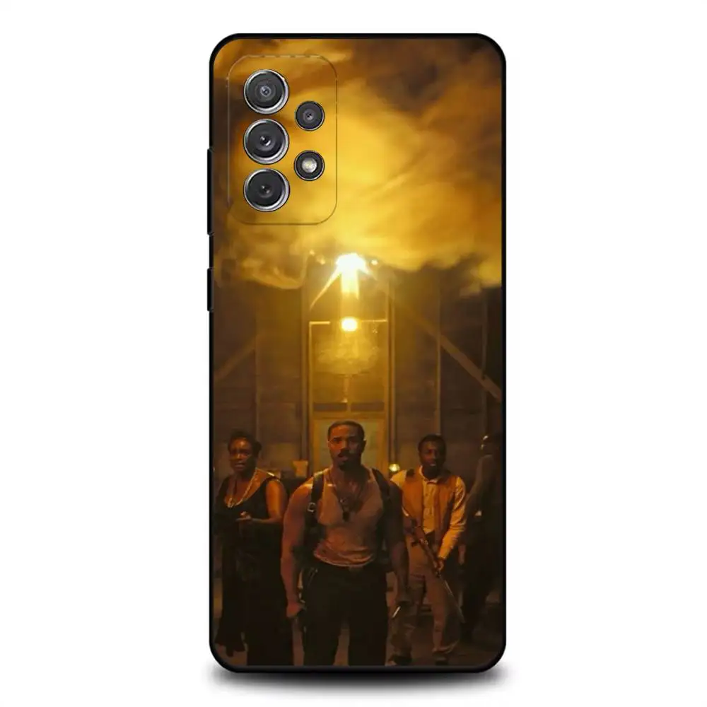 حافظة لهاتف سامسونج S-Sinners Movie 2025 لهاتف سامسونج S 25,24,23,22,30,21,10,9,Ultra,Plus,Lite,FE,4,5G حافظة ناعمة سوداء