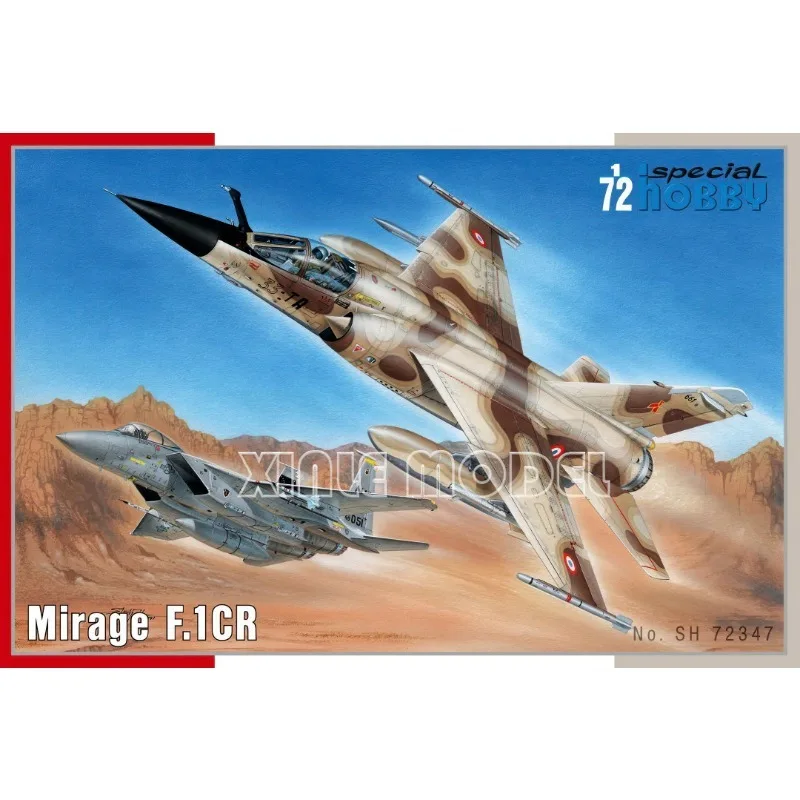 Kit de modèle d'avion en plastique à assembler Special Hobby 72347 Mirage F.1 CR monoplace 1/72