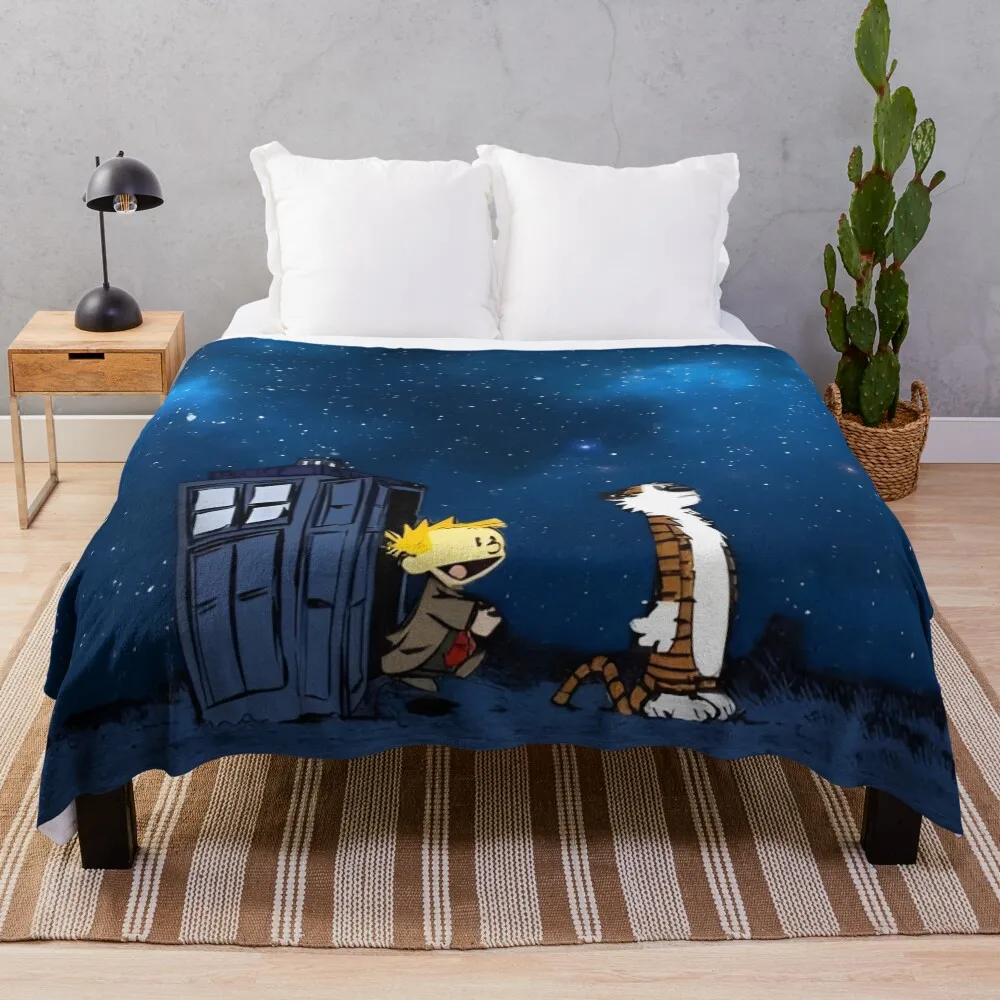 

Calvin and hobbes Throw Blanket Luxury Decorative Throw Blankets