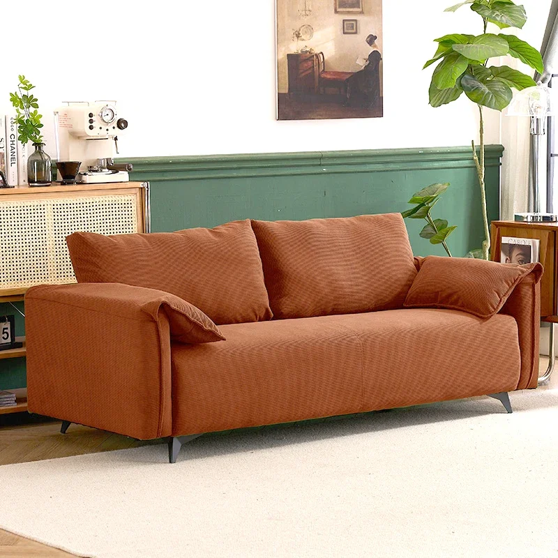 French Loveseat Bedroom Kids Sofa Apartamento Gaming Ergonomic Puffs Luxury Couch Adults Office Pouf Chambre Bed Set Furniture image 3