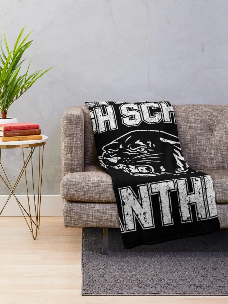 Permian High School Panthers (Friday Night Lights) Throw Blanket Bed Fashionable Vintage Blankets