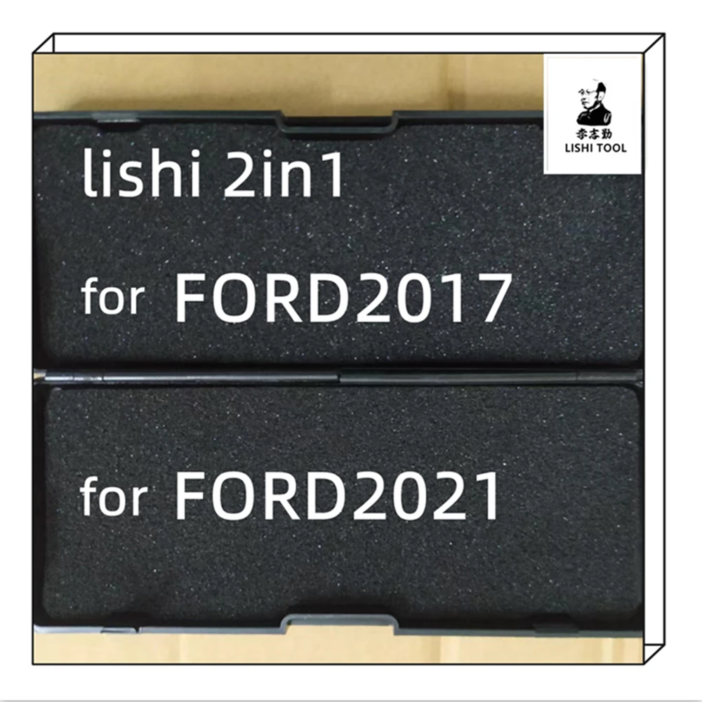 1pcs/lot Lishi 2 IN 1 2in 1 tool for ford2017 /ford2021/Ford 2017 HU198 2in1 Decoder  for Ford for Ford Transit