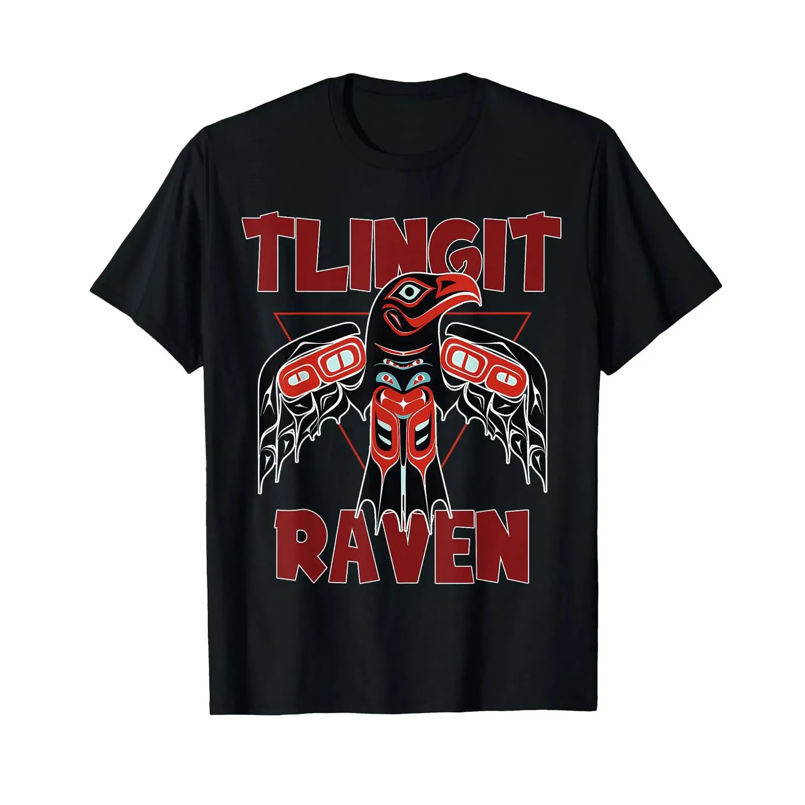 Alaska TlingiT T Shirt for Native Raven Totem vintage Washed Slightly Comfortable Breathable Unisex designer clothes Stretched
