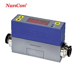 MF3000M Mini Gas Air Flow Sensor  Meter Range 0-1500SLPM Clamp Connection with Flow Switch