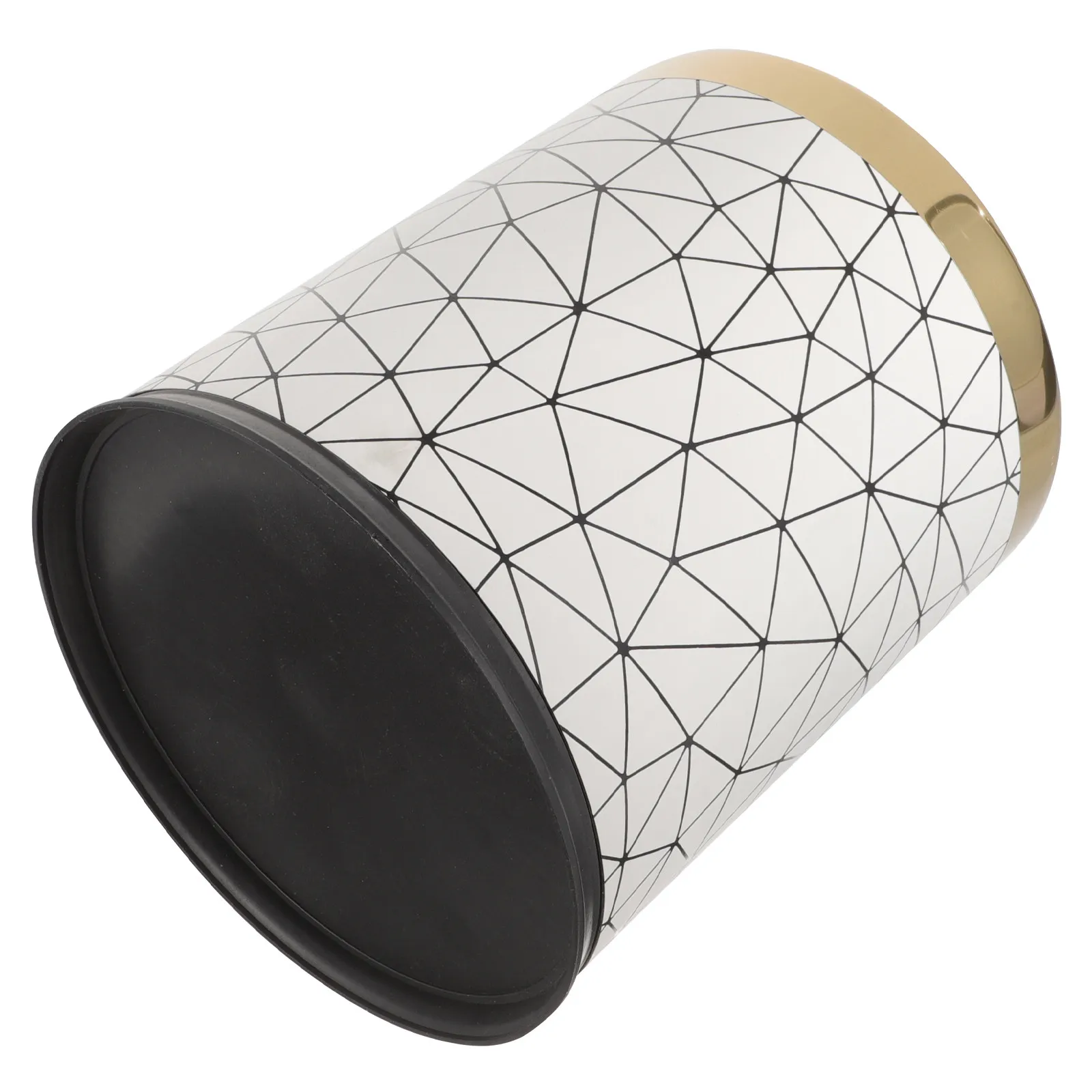 

Винтажная мусорная корзина из пластика, прочная, для ванной, спальни, кухни, гостиной, офиса, дома, в ретро-дизайне