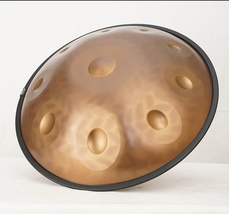 High-end Series Steel Tongue Drum Factory Direct Sale Handpan Drum D Kurd Hand Pan Drum