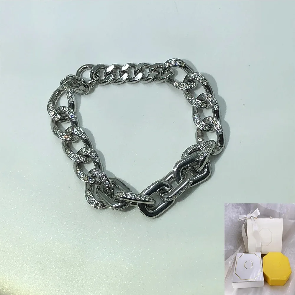 Nova moda dextera escondida branco imitação de cristal pulseira requintado presente de ação de graças feminino