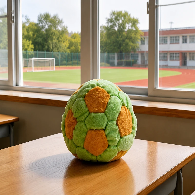 

Portable Brain Training Plush Football Pouch 2026 New Soft Kick Sack Coordination Training Outdoor Sports Game for Kids Adults