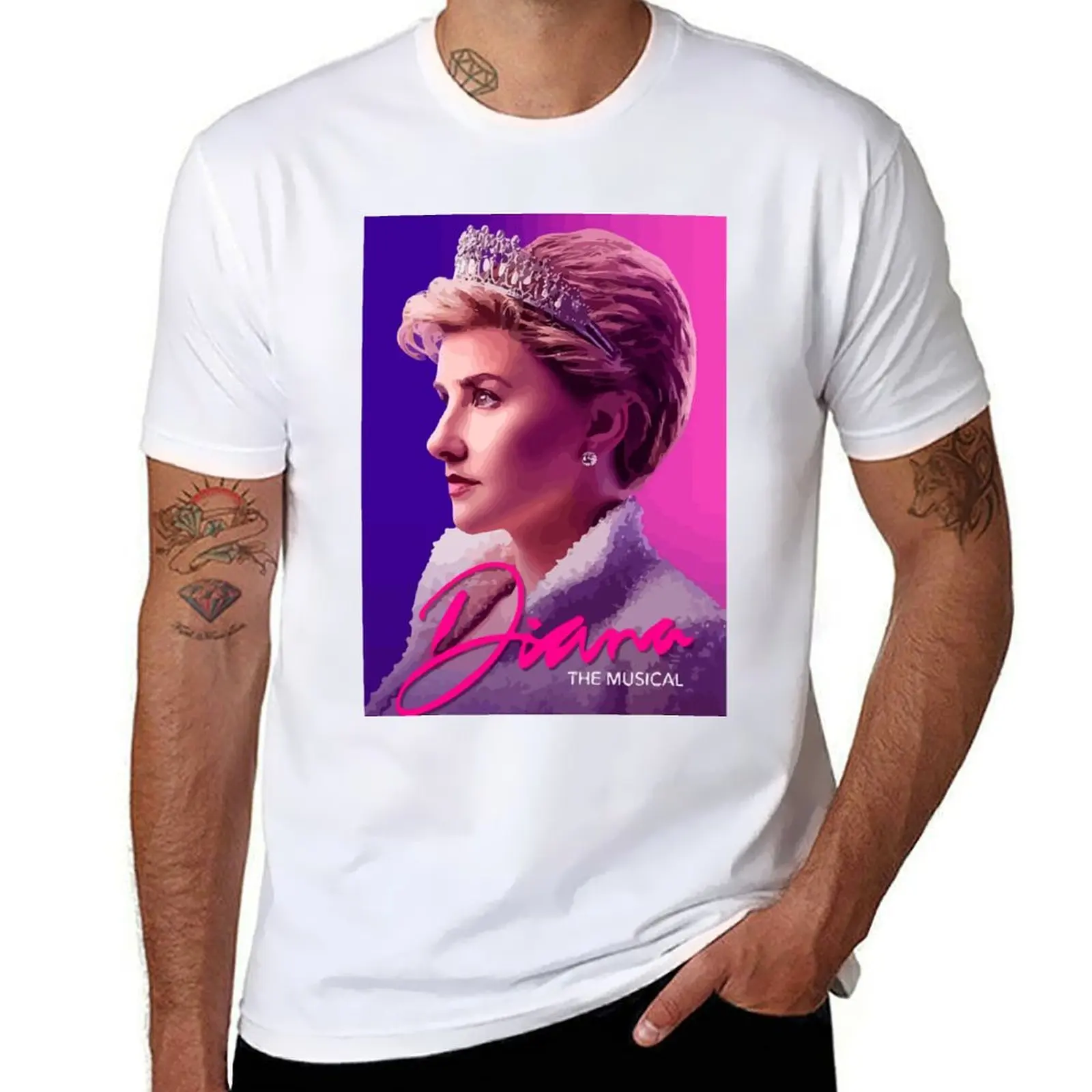 

Diana the musical logo T-Shirt t shirts for man cotton funny t shirts for man graphic tees funny t shirts man T-shirt