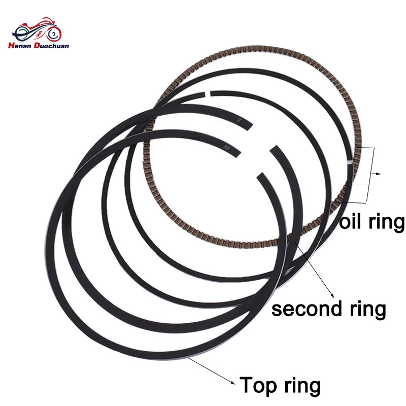 Anillos de pistón de motor de motocicleta, 70mm, 7 + 25mm, 70,5mm, 70,75mm, 71mm, STD + 25 0,5 + 75 + 100, para YAMAHA XT225 Serow 225 XT 225 1985-2007