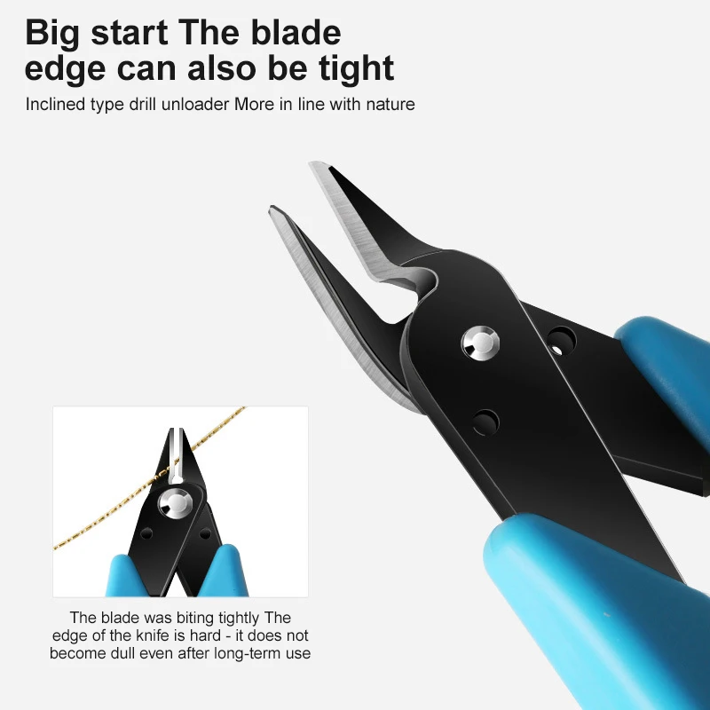 Professional Stainless Steel Nail Art Tools Rhinestones Cutter Plier Chain Scissors Manicure Drill Clipper Remover Beauty Salon