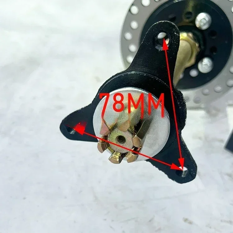 ATV four-wheel, Little Bull ATV karting accessories bold rear axle assembly rear axle with flange with disc brake disc