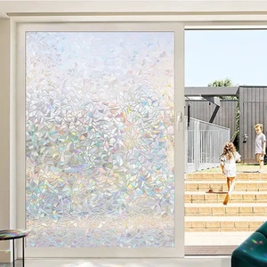 3d Regenbogeneffektfenster Film, Datenschutzabziehbilder, Wärmesteuerung, Anti -UV, statische Adere, dekorativer Kleber 12 Hauptverkaufsaufkleber Arco Iris Fenster - №1