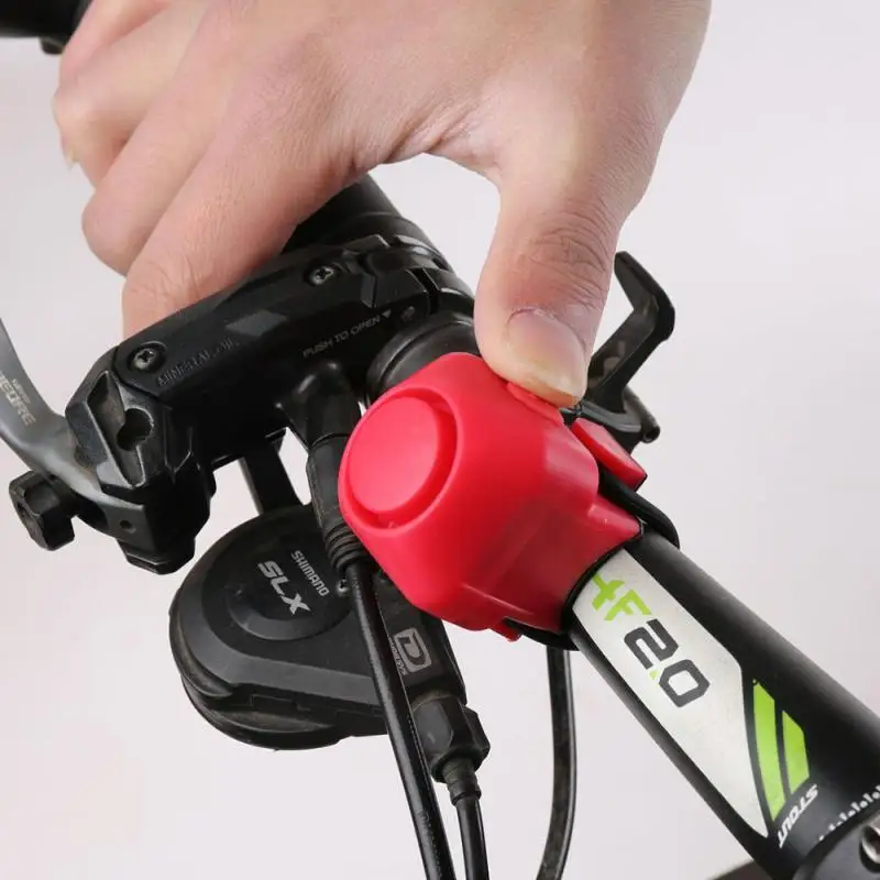 Bike Electronic Loud Horn bell Warning Safety Electric Bell Bike Handlebar Alarm Ring Outdoor Cycling MTB Accessories