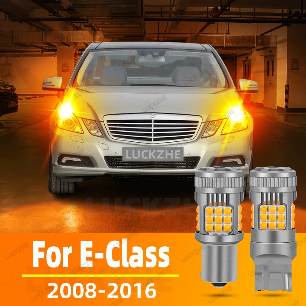 

Front Turn Signal LED Lights For Mercedes-Benz E-Class W212 W211 A207 C20 S212 Car LED Blinker Bulb Amber Indicator Lamp 2PCS