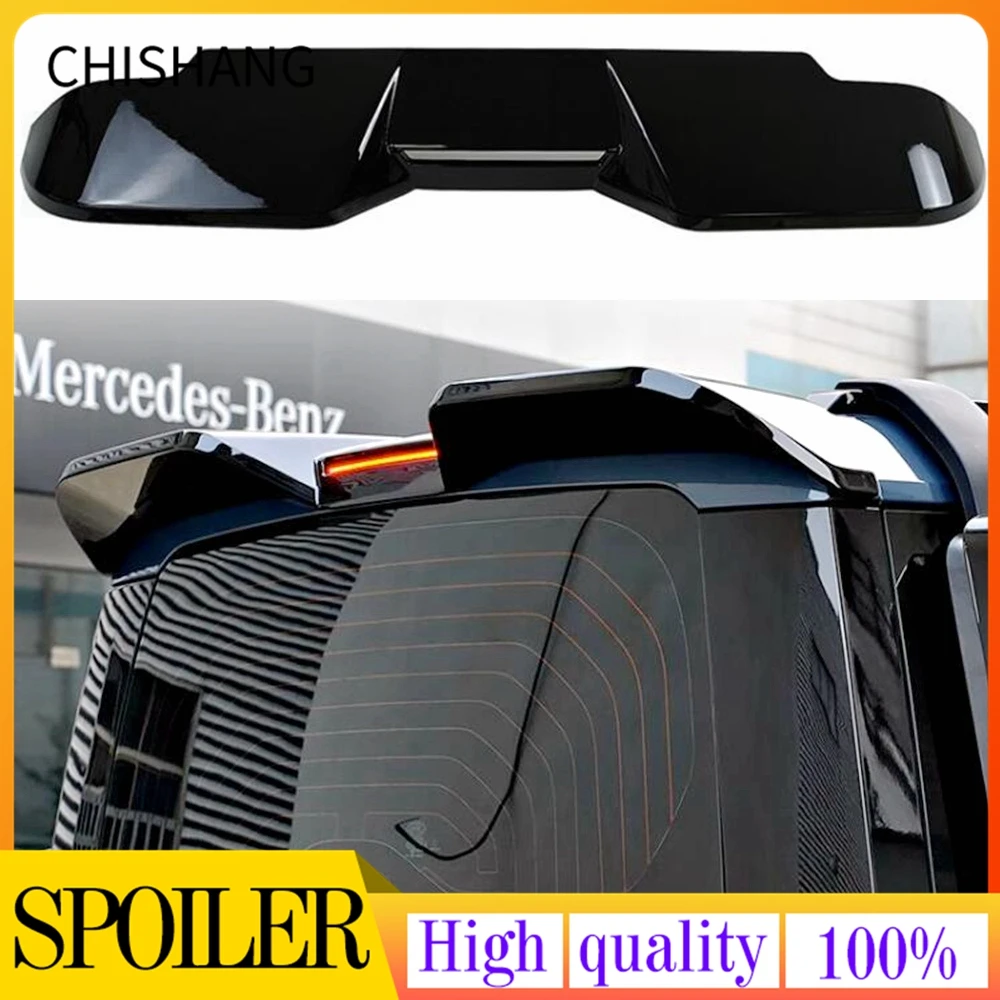 

New Design For Land Rover Defender 90/110 2019-2024 High Quality ABS Car Roof Wing Spoiler Glossy Black Or Carbon Fibe Look