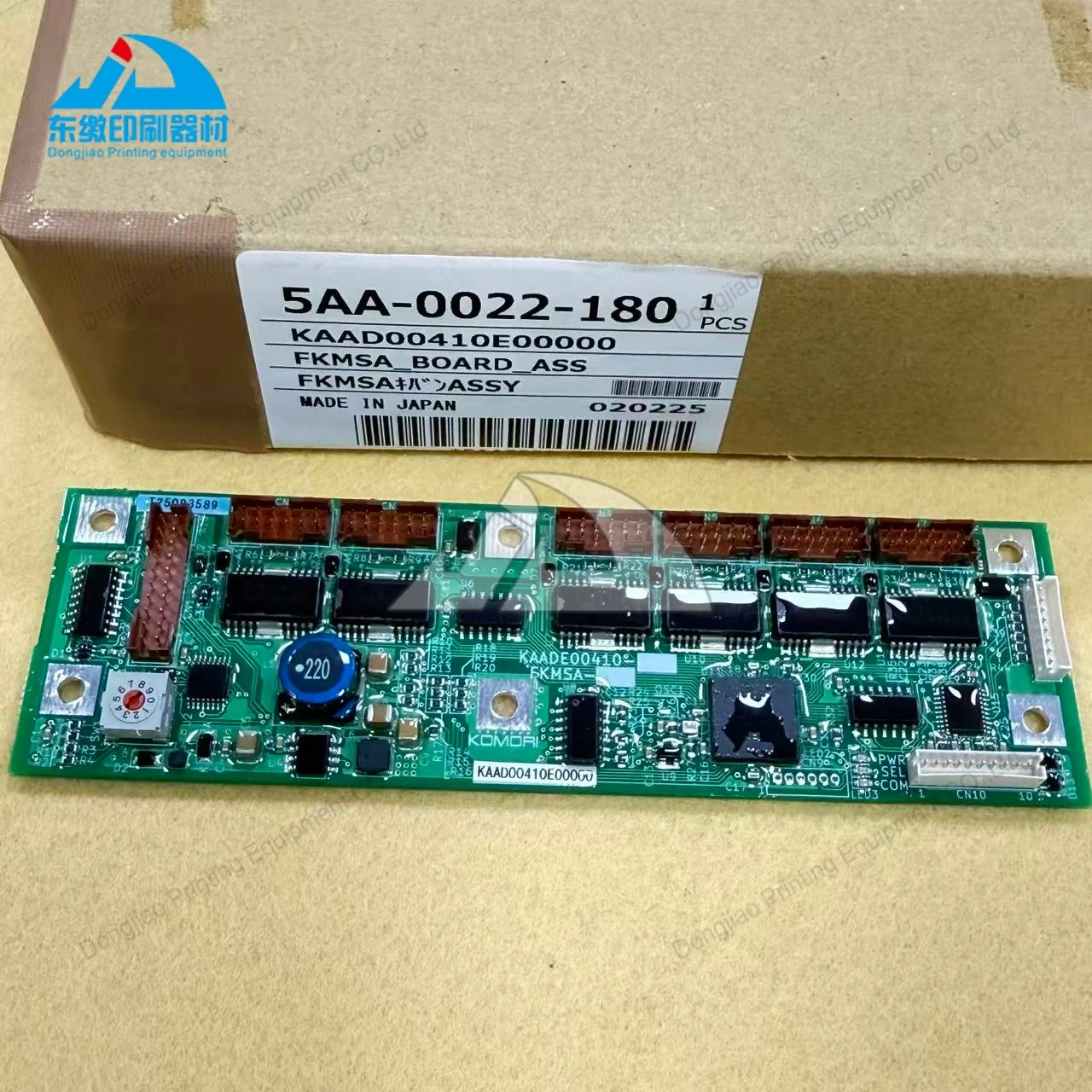 

Original Circuit Board 5AA-0022-180 for Komori Offset Printing Machine Spare Parts Ink Key Card PCB 5AA0022180
