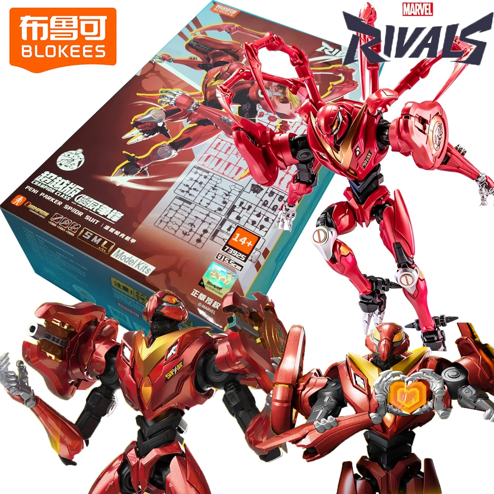blokees-official-marvel-rivals-champion-class-action-figures-joint-mobility-cartoon-figures-assembly-model-decor-toys-kids-gifts