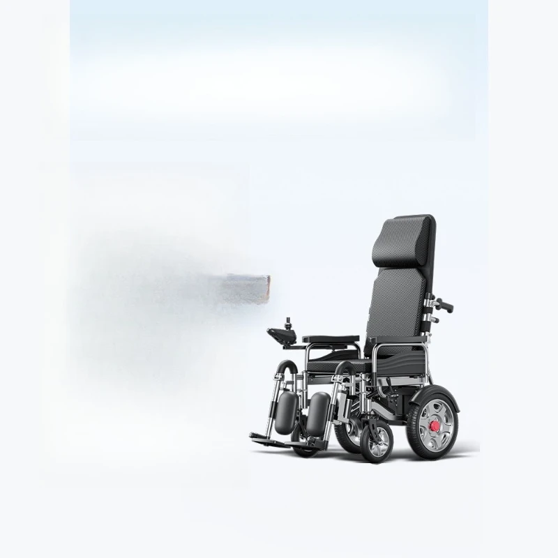 

Luxury electric wheelchair for the elderly intelligent fully automatic for the elderly disabled folding light