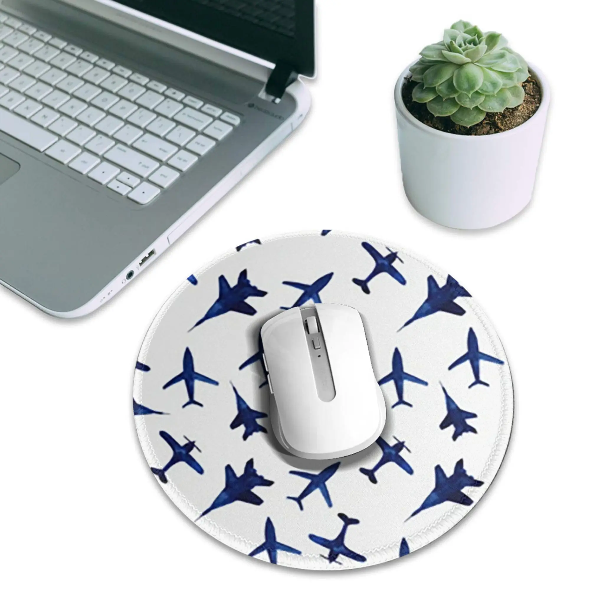 Random Airplanes Aviation Fighter Pilot Mouse Pad Computer Keyboard Mouse Mat PC Laptop Desk Mat Office Accessories Table Mats