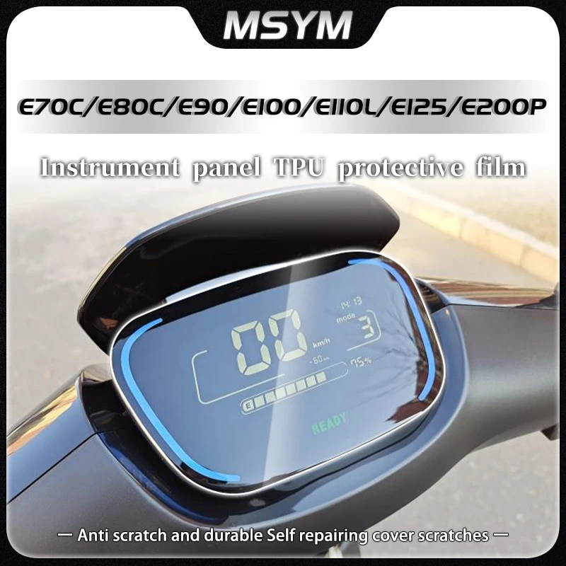 Motorcycle Cluster Scratch Protection Film Dashboard Screen Protector For Ninebot E100 E110L E125 E200P E80C E70C E90