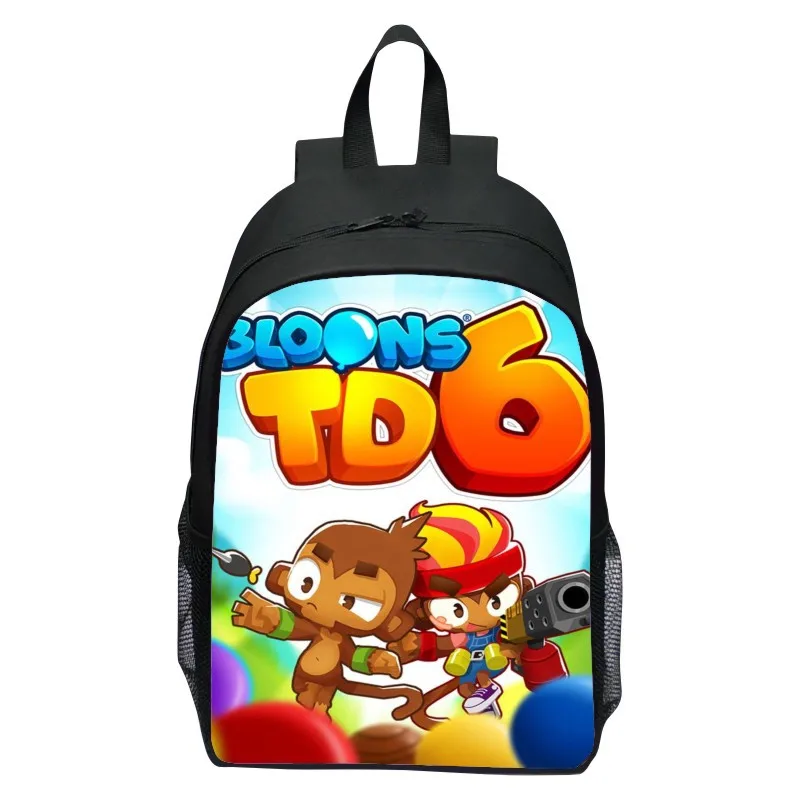 حقيبة ظهر للأطفال مقاس 16 بوصة على شكل برج بالون مضادة للبلونز TD6 حقيبة ظهر لطلاب المدارس الابتدائية والثانوية للأولاد والبنات