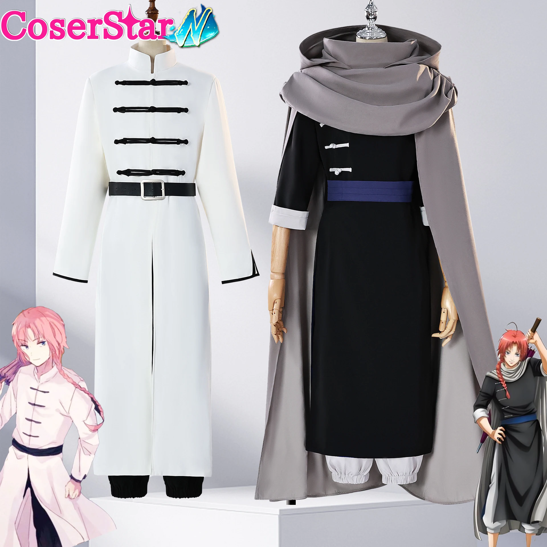 

CoserStar-N Anime Gin Tama Gintama Kamui Cosplay Costume Cloak Outfit Halloween Carnival Party Role Play Prop