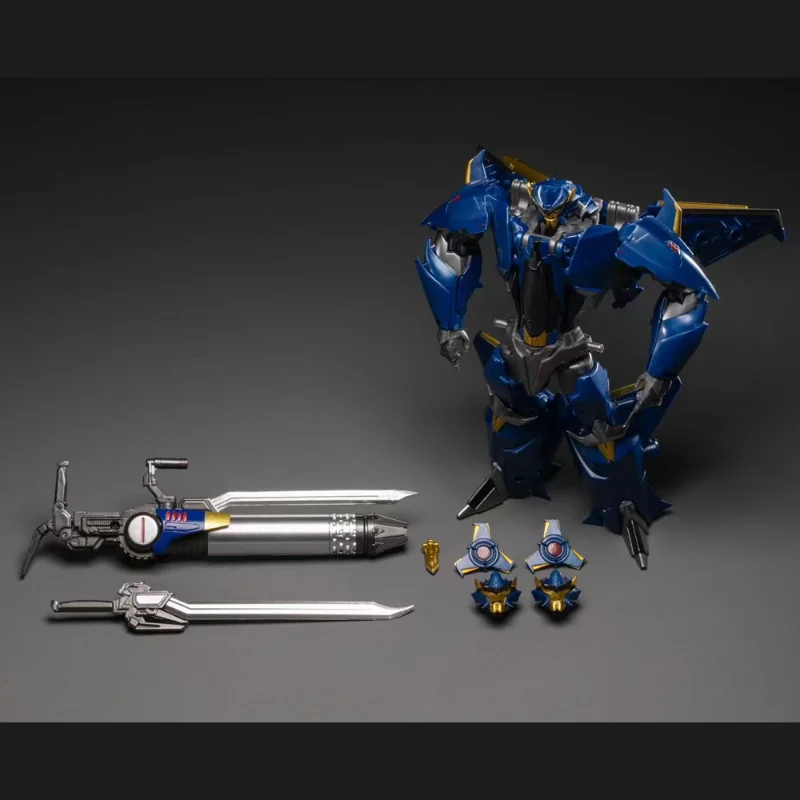 

In Stock Apache Horrible Wing Transformation Toy Gale Aircraft Leader Finished Product Certificate Model Toy Figure Gifts